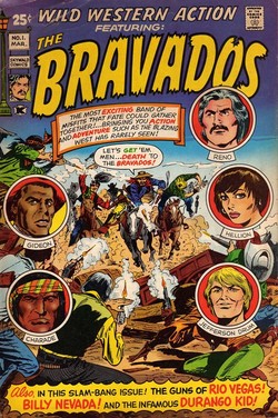 EQUILIBRIUM, Wild Western Action featuring: The BRAVADOS No.1 Mar. 